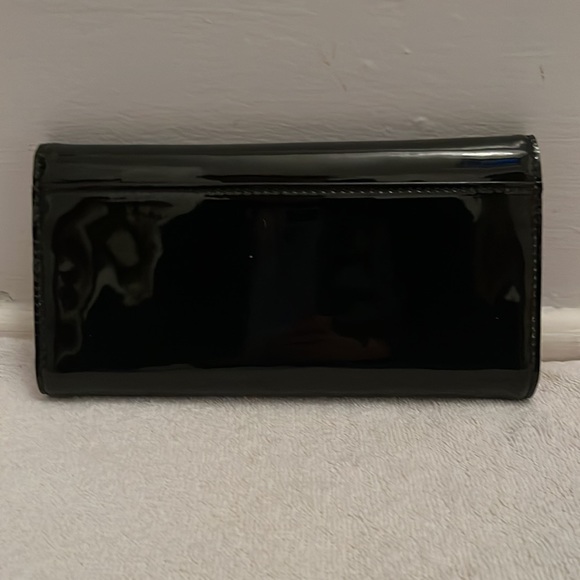 Kate Spade Black leather clutch, NWT - Picture 4 of 9